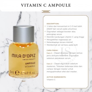 MILA D'OPIZ  Vitamin C Ampoule 5ml 